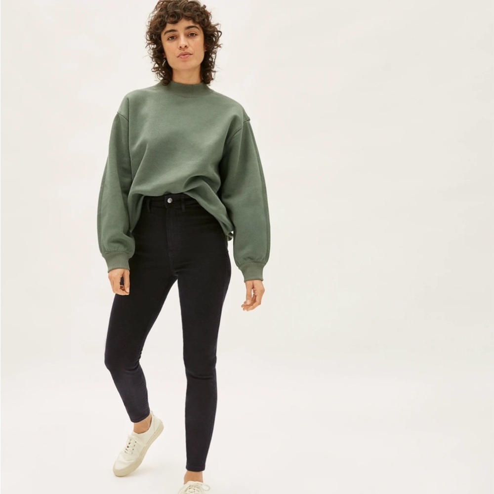 EVERLANE The Way-High Clean Front Skinny Jean